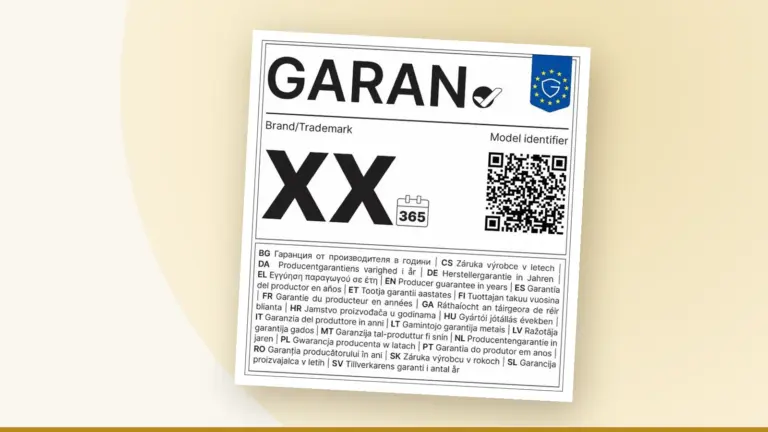 EU-Gewährleistungslabel und GARAN-Label: Was Online-Shops seit dem 27. September 2026 zeigen müssen