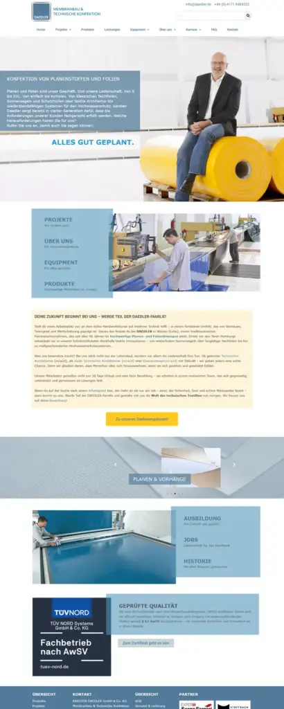 Startseite von Karsten Daedler